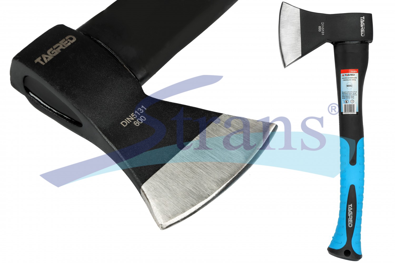 Set Of Axes Tagred 3 Pcs With Fiberglass Handles (600G+1250G+